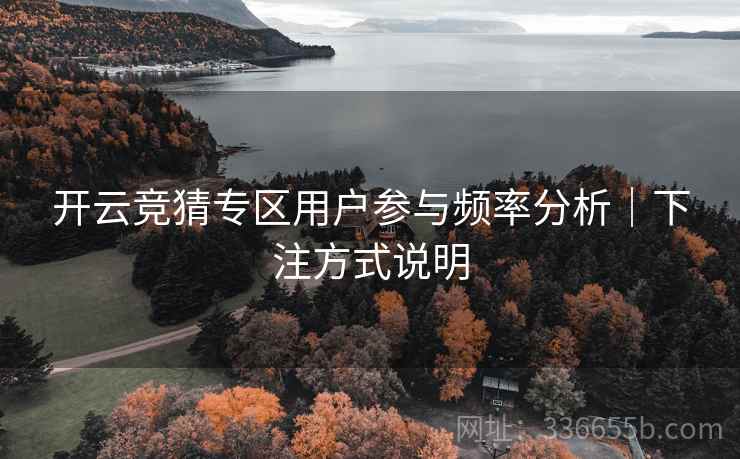 开云竞猜专区用户参与频率分析｜下注方式说明